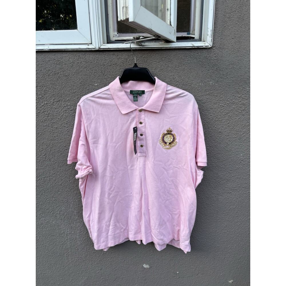 Lauren Ralph Lauren Classic Polo Shirt Size 3XL Pink NWT